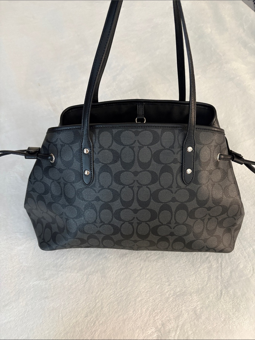 Coach Signature Drawstring Carryall - Picture 3 of 7